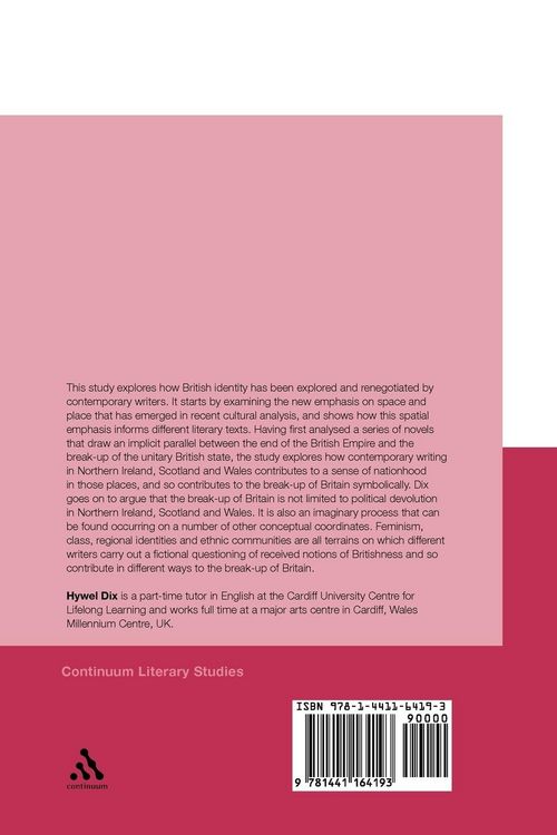 Produktbild: Postmodern Fiction and the Break-Up of Britain