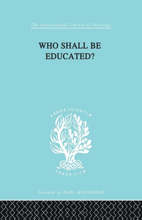 Produktbild: Who Shall Be Educated? Ils 241