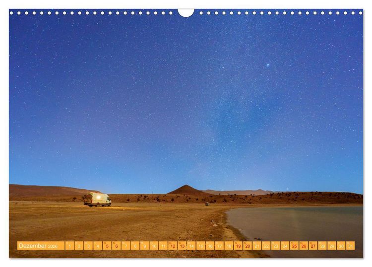 Produktbild: MAROKKO per WOHNMOBIL (Wandkalender 2026 DIN A3 quer), CALVENDO Monatskalender