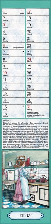 Produktbild: Aus Gro&szlig;mutters K&uuml;che Langplaner 2027