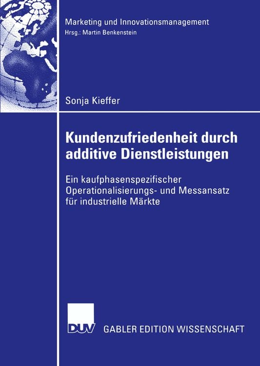 Produktbild: Kundenzufriedenheit durch additive Dienstleistungen