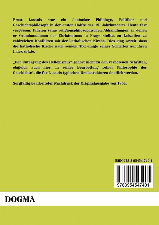 Produktbild: Der Untergang des Hellenismus und die Einziehung seiner Tempelg&uuml;ter durch die christlichen Kaiser