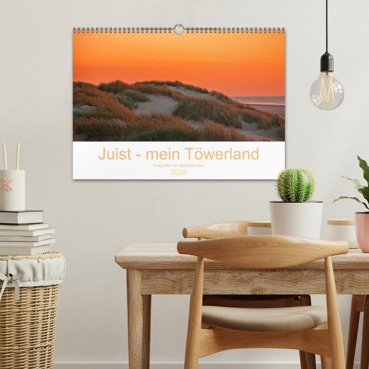Produktbild: Juist - mein T&ouml;werland (Wandkalender 2026 DIN A3 quer), CALVENDO Monatskalender