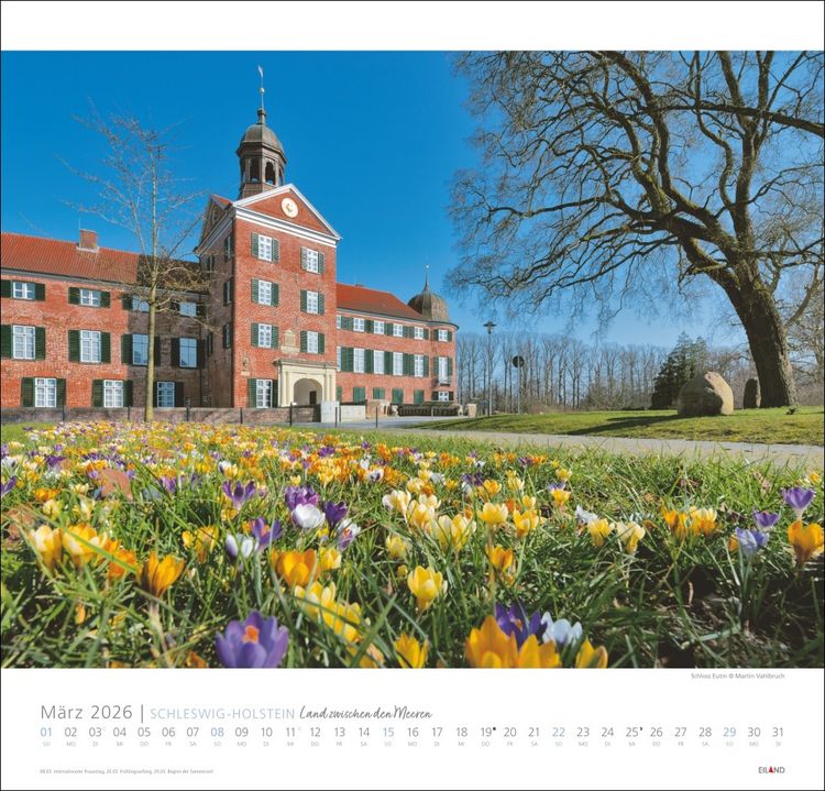 Produktbild: Schleswig-Holstein Edition Kalender 2026 - Land zwischen den Meeren