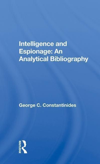 Produktbild: Constantinides, G: Intelligence And Espionage
