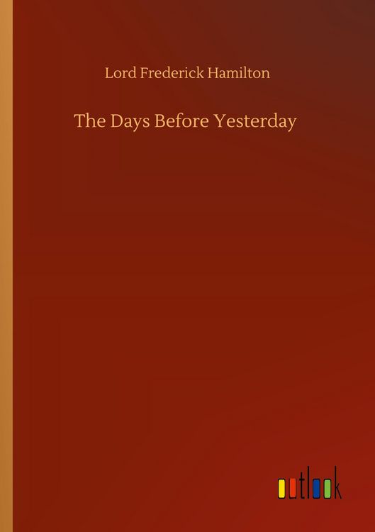 Produktbild: The Days Before Yesterday