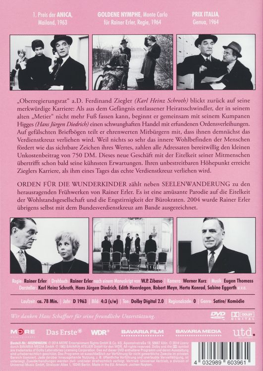 Produktbild: Orden f&uuml;r die Wunderkinder