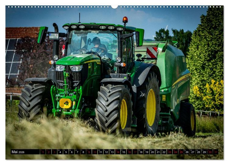 Produktbild: Agrartechnik (Wandkalender 2026 DIN A2 quer), CALVENDO Monatskalender