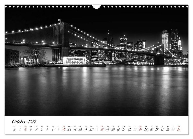 Produktbild: New York &ndash; The Big Apple (Wandkalender 2027 DIN A3 quer), CALVENDO Monatskalender
