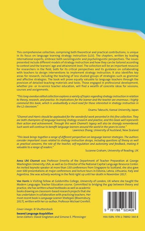 Produktbild: Learning Strategy Instruction in the Language Classroom