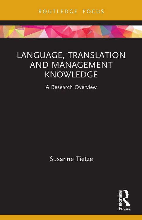 Produktbild: Language, Translation and Management Knowledge
