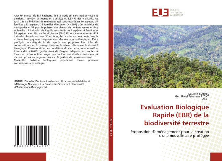 Produktbild: Evaluation Biologique Rapide (EBR) de la biodiversit&eacute; terrestre