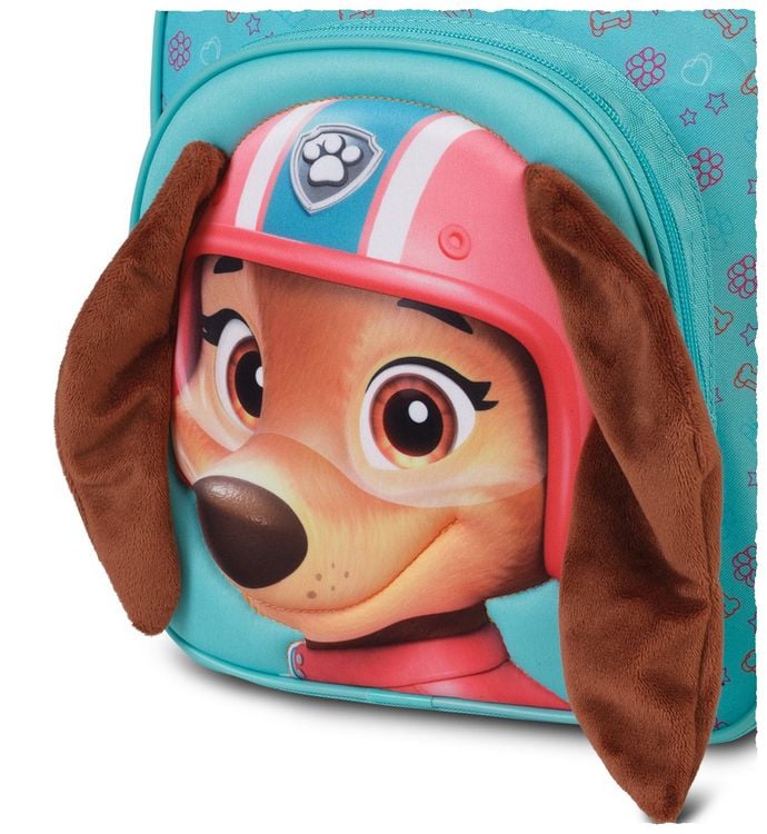 Produktbild: SIEBER Gl&uuml;hw&uuml;rmchen - Kinderrucksack Paw Patrol, t&uuml;rkis, 8 Liter