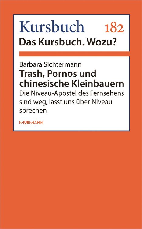 Produktbild: Trash, Pornos und chinesische Kleinbauern