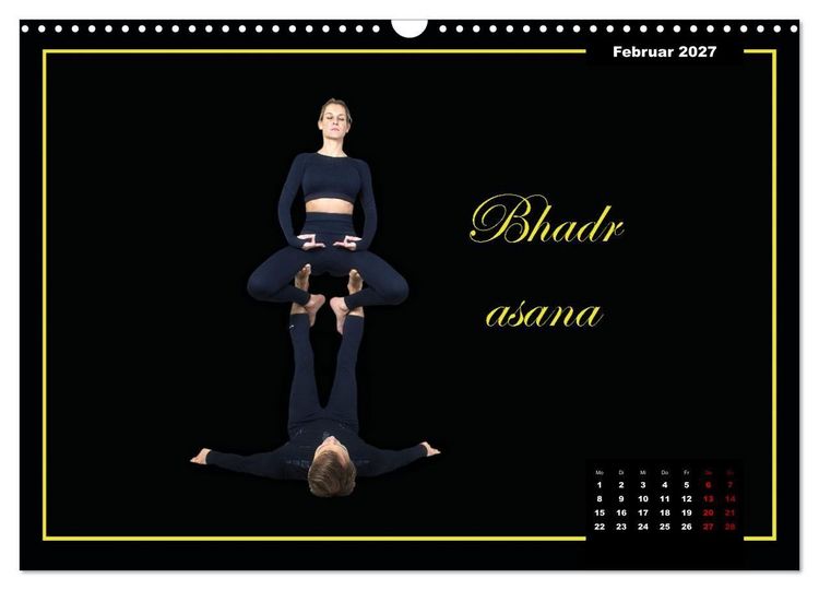 Produktbild: Yoga - Asana (Wandkalender 2027 DIN A3 quer), CALVENDO Monatskalender