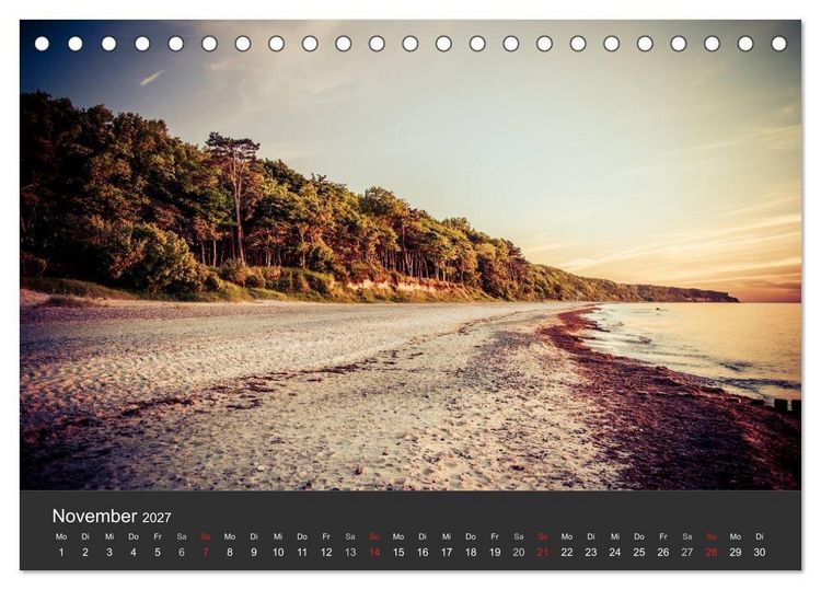 Produktbild: Mecklenburg-Vorpommern (Tischkalender 2027 DIN A5 quer), CALVENDO Monatskalender