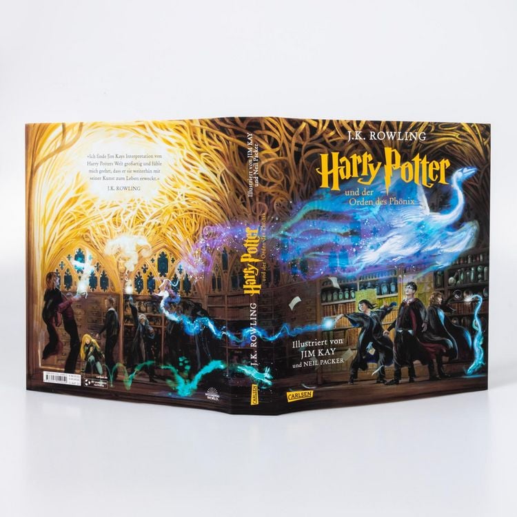 Produktbild: Harry Potter und der Orden des Ph&ouml;nix (farbig illustrierte Schmuckausgabe)