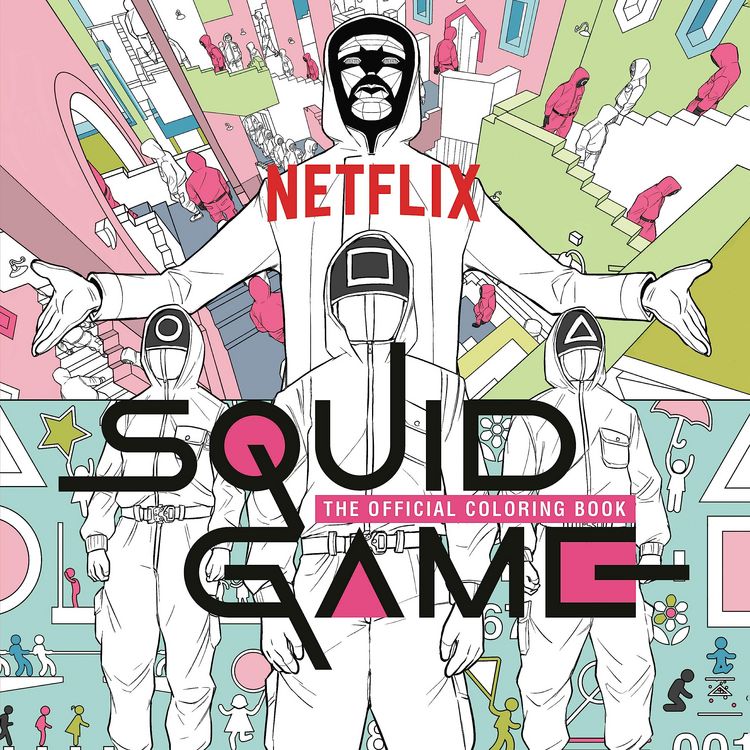 Produktbild: Squid Game: The Official Coloring Book