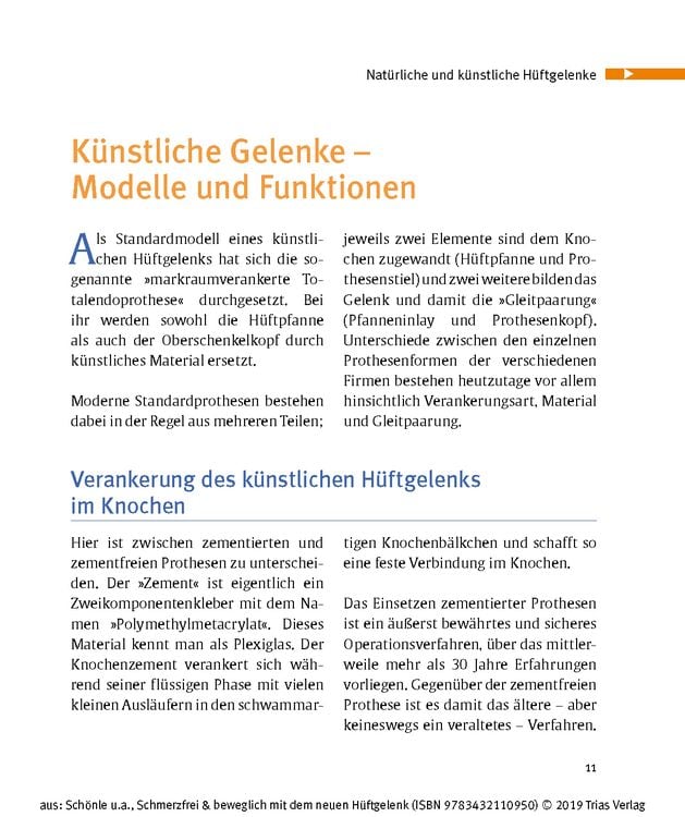 Produktbild: Schmerzfrei & beweglich mit dem neuen H&uuml;ftgelenk