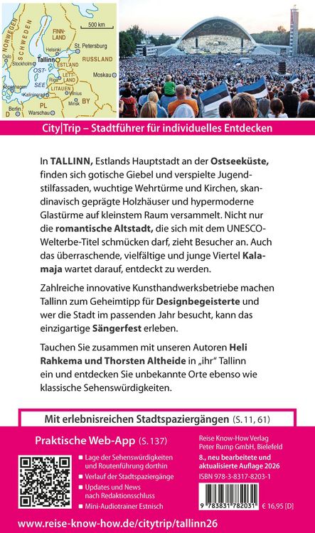 Produktbild: Reise Know-How CityTrip Tallinn