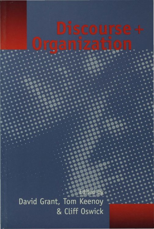 Produktbild: Discourse and Organization