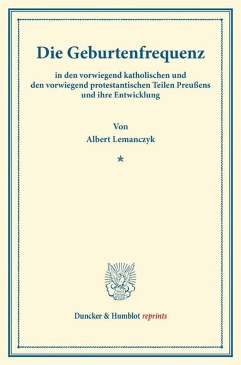 Produktbild: Die Geburtenfrequenz