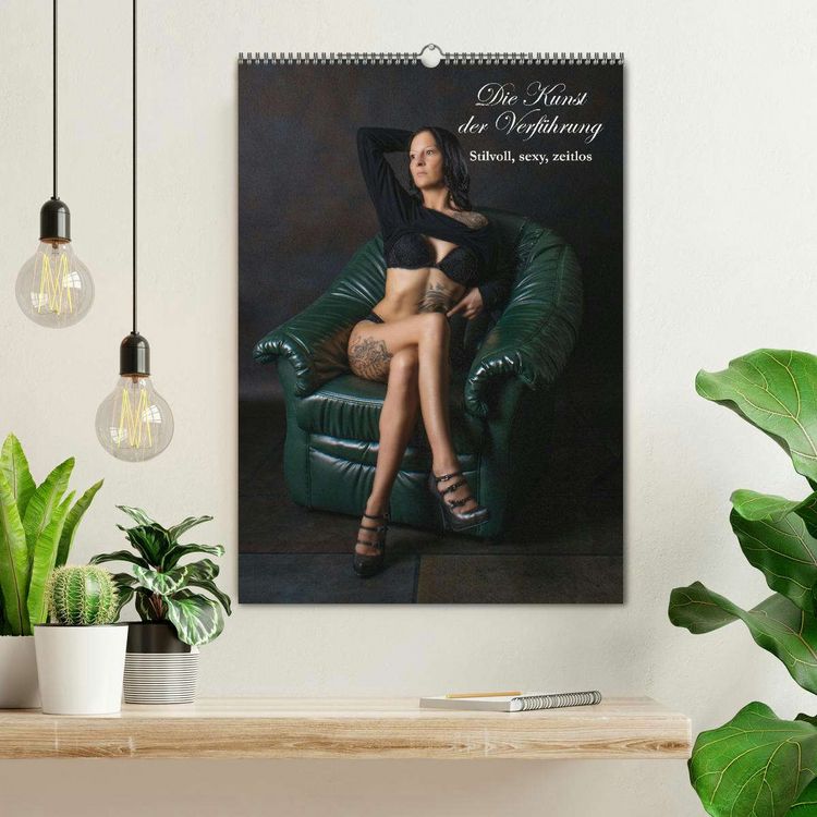 Produktbild: Boudoir - Sensual (Wandkalender 2026 DIN A2 hoch), CALVENDO Monatskalender