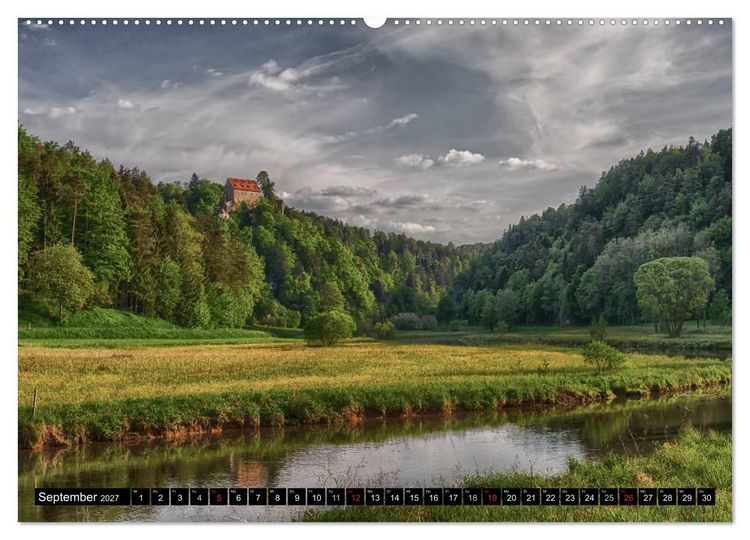 Produktbild: Unterwegs auf der fr&auml;nkischen Burgenstra&szlig;e (Wandkalender 2027 DIN A2 quer), CALVENDO Monatskalender