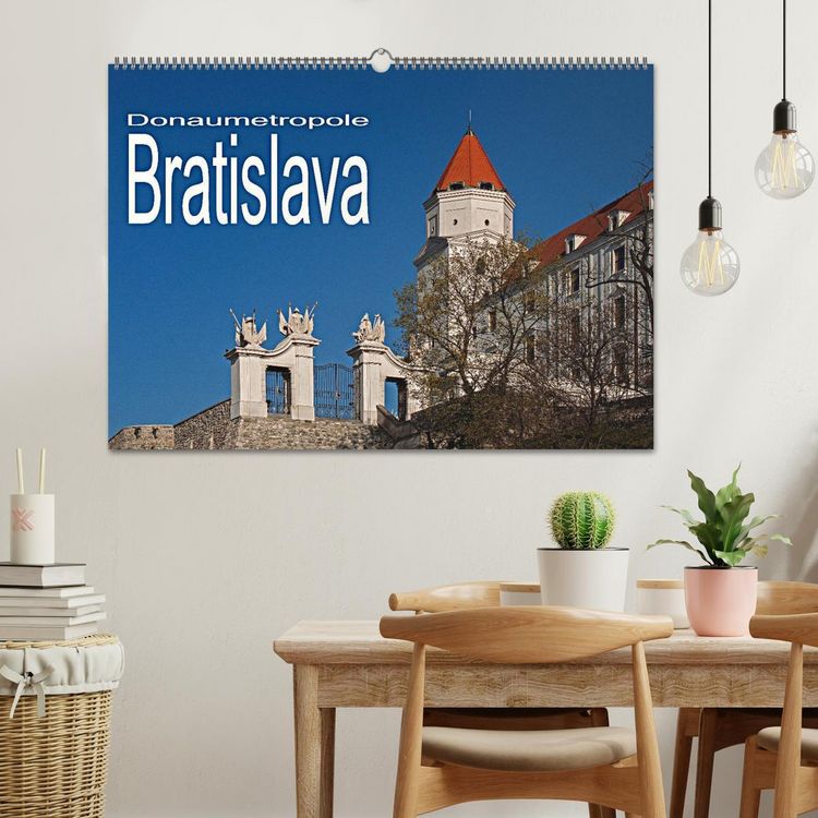 Produktbild: Donaumetropole Bratislava (Wandkalender 2026 DIN A2 quer), CALVENDO Monatskalender