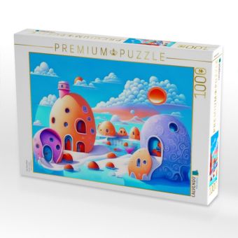 Produktbild: CALVENDO Puzzle Das Strandbad | 1000 Teile Lege-Gr&ouml;&szlig;e 64x48cm Foto-Puzzle f&uuml;r gl&uuml;ckliche Stunden