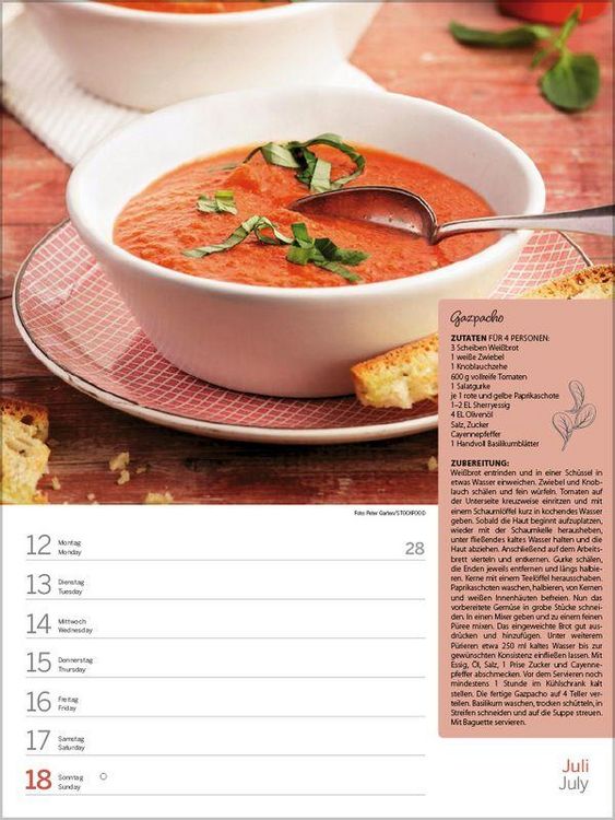 Produktbild: Saisonale und regionale Genussrezepte 2027
