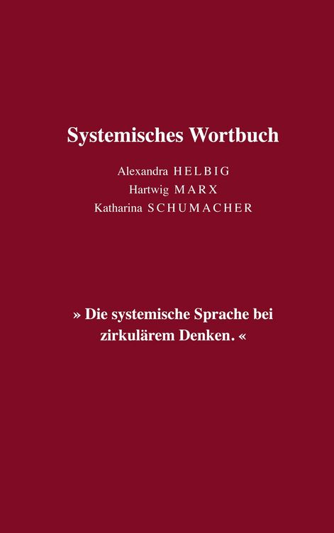 Produktbild: Systemisches Wortbuch