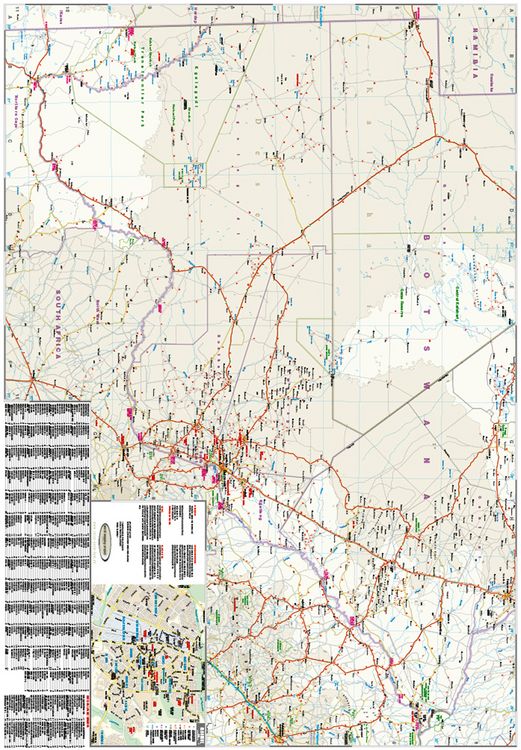 Produktbild: Reise Know-How Landkarte Botswana (1:1.000.000)