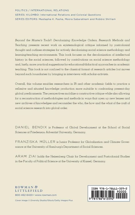 Produktbild: Beyond the Master's Tools?