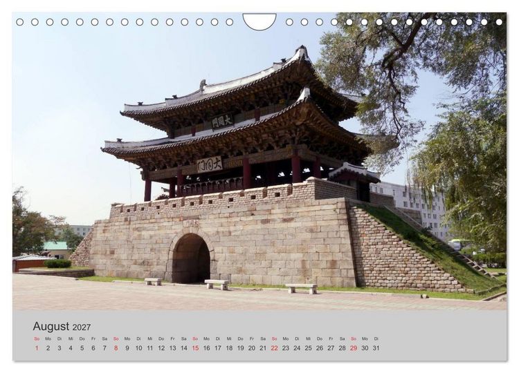 Produktbild: Impressionen aus Nordkorea (Wandkalender 2027 DIN A4 quer), CALVENDO Monatskalender
