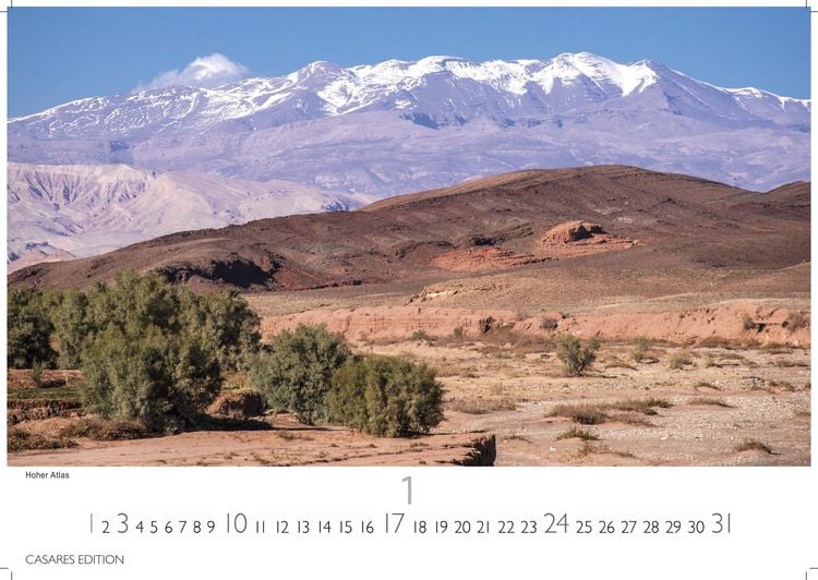 Produktbild: Marokko Kalender 2027 &ndash; Wandkalender | Fotokalender Afrika 35x50 cm - Hochwertiger . f&uuml;r das Jahr 2027 &ndash; mit beeindruckenden Bildern aus Marokko.