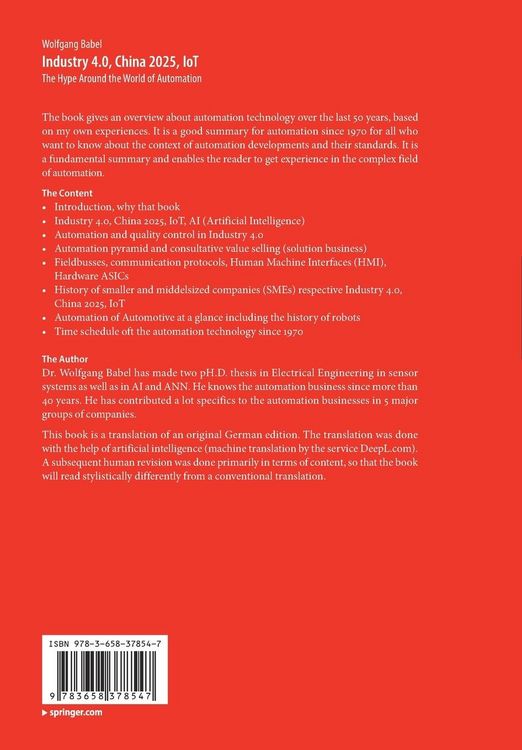 Produktbild: Industry 4.0, China 2025, IoT