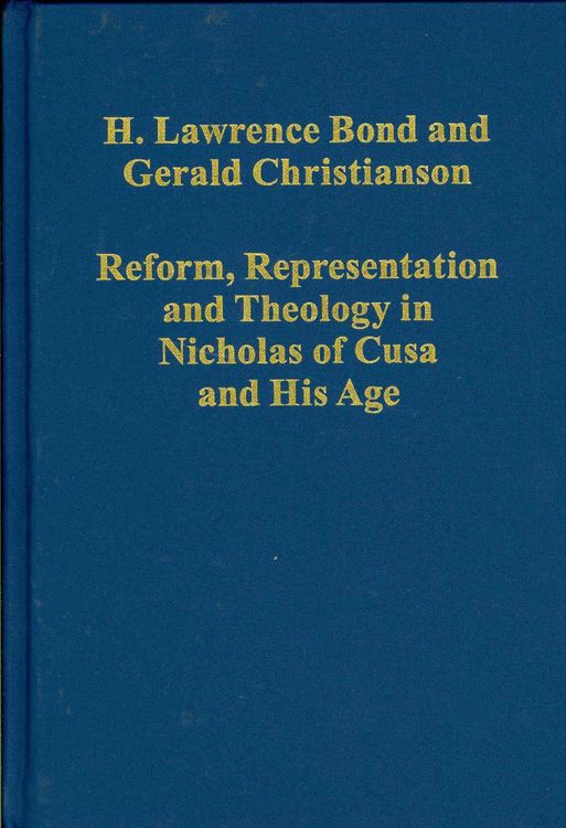 Produktbild: Reform, Representation and Theology in Nicholas of Cusa and His Age