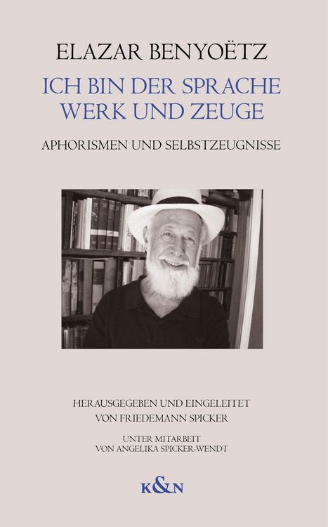 Produktbild: Ich bin der Sprache Werk und Zeuge