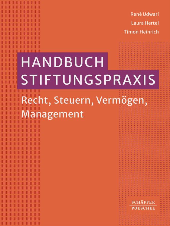 Produktbild: Handbuch Stiftungspraxis
