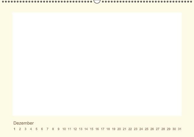 Produktbild: Immerw&auml;hrender Kalender zum selber Gestalten (Wandkalender immerw&auml;hrend DIN A4 quer)