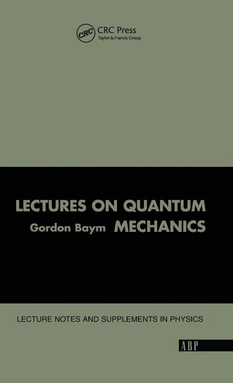 Produktbild: Lectures On Quantum Mechanics