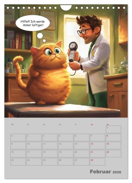 Produktbild: Ein Arzt f&uuml;r alle Felle (Wandkalender 2026 DIN A4 hoch), CALVENDO Monatskalender