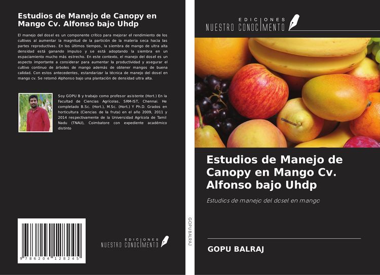 Produktbild: Estudios de Manejo de Canopy en Mango Cv. Alfonso bajo Uhdp