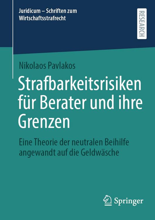 Produktbild: Strafbarkeitsrisiken f&uuml;r Berater und ihre Grenzen