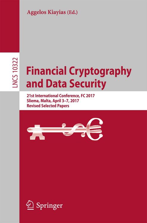 Produktbild: Financial Cryptography and Data Security