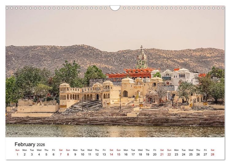 Produktbild: Wonderful India (Wall Calendar 2026 DIN A3 landscape), CALVENDO 12 Month Wall Calendar