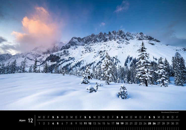 Produktbild: Alpen Premiumkalender 2027