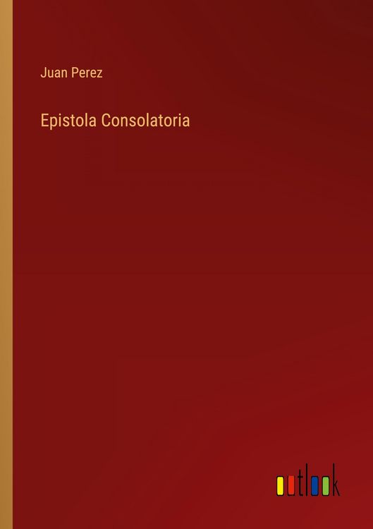 Produktbild: Epistola Consolatoria