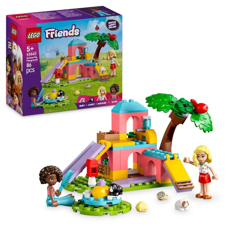 Produktbild: LEGO Friends 42640 Meerschweinchen Spielplatz, Spielzeug mit Tierfiguren